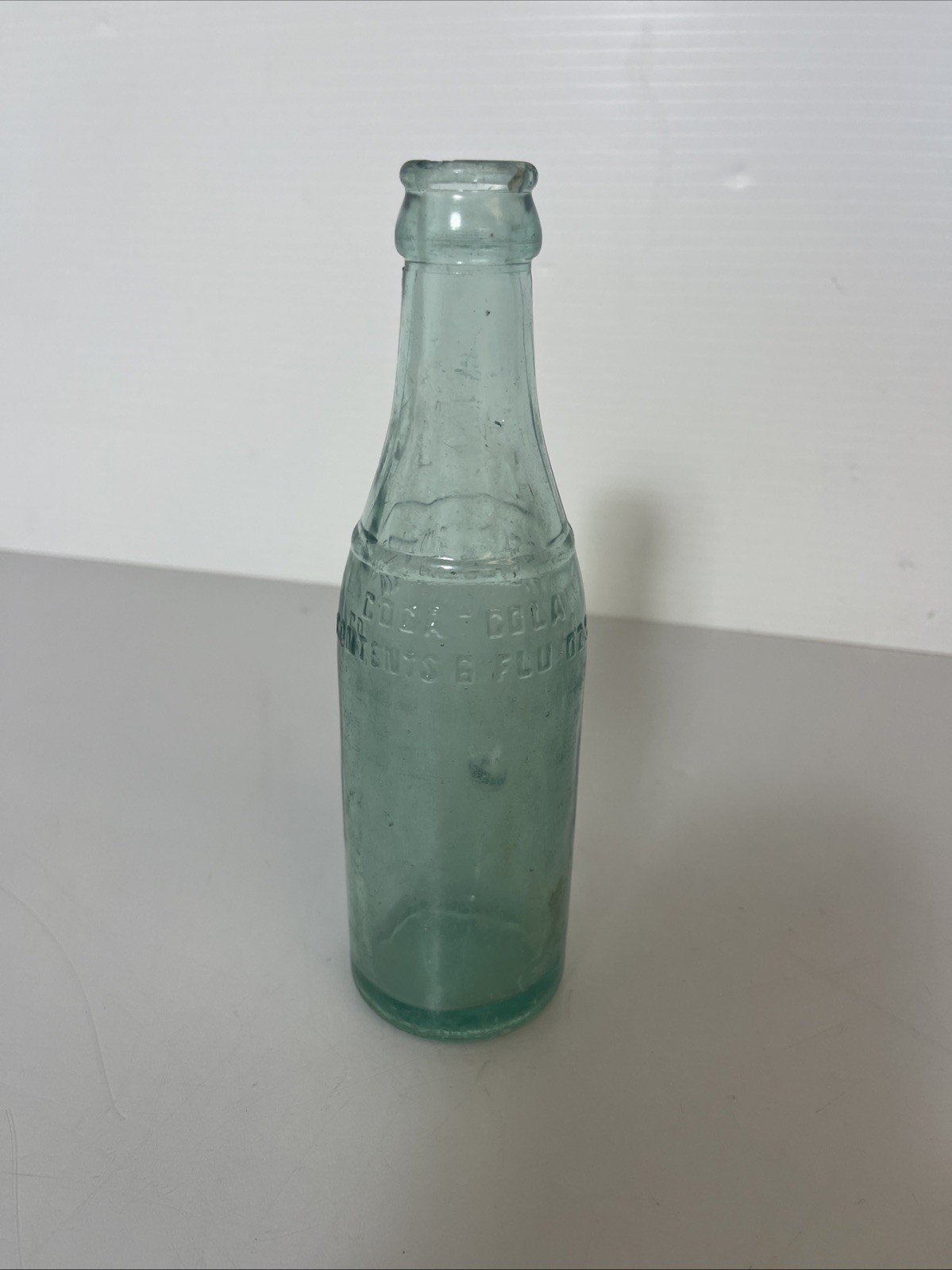 VTG Antique Green Glass Bottle Coca-Cola 6 oz Richmond VA. 1916-1919