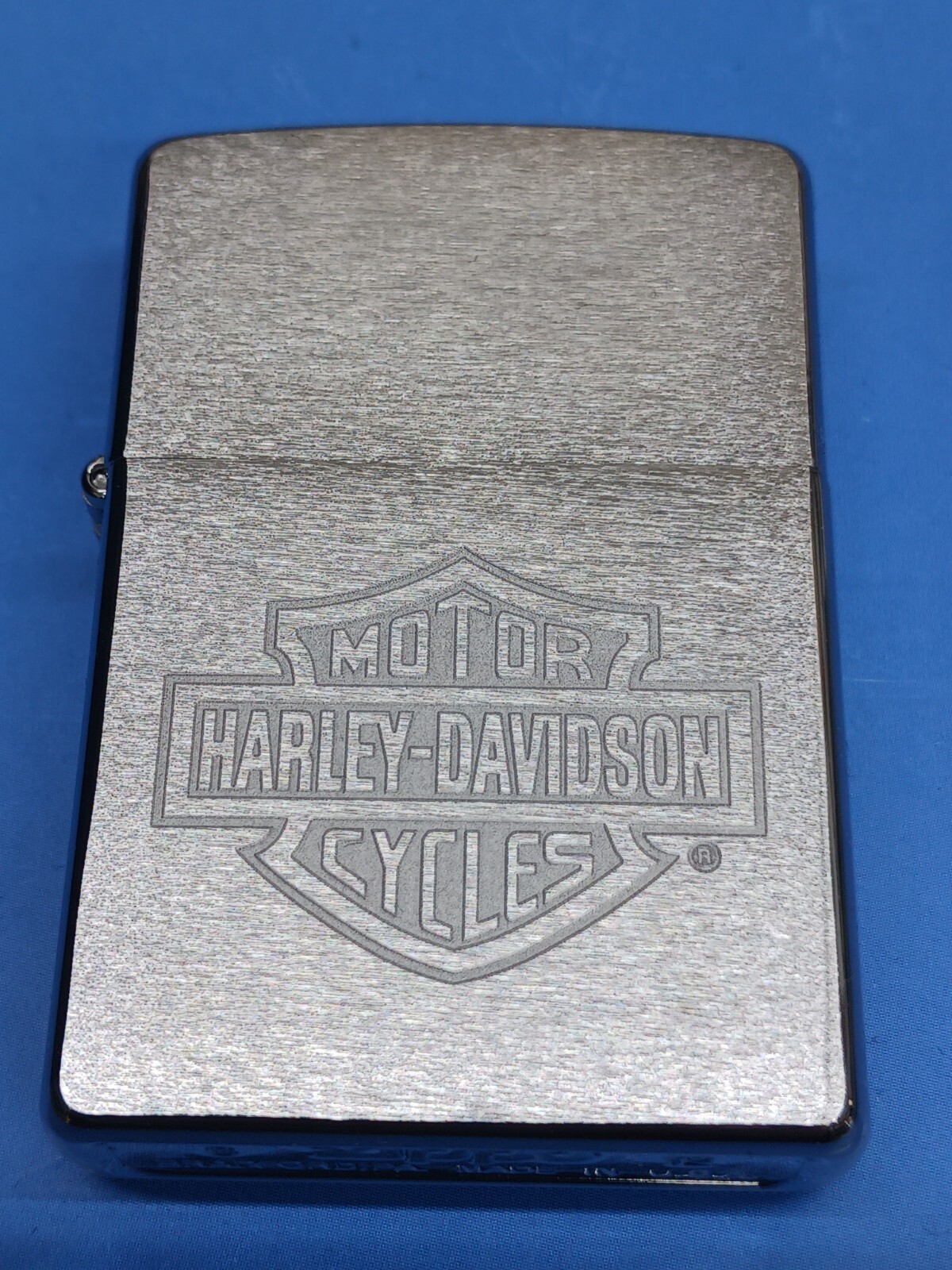 Zippo 200HD.H199 Harley-Davidson Logo Brushed Chrome Zippo 200HD.H199 Harley-Davidson Logo Brushed Chrome