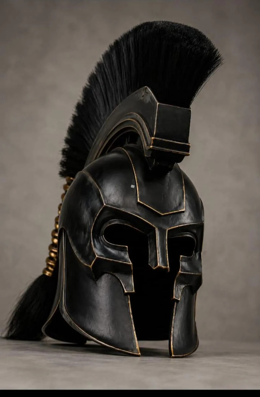 The Odysseus King Agamemnon Warrior Helmet Replica, Halloween Costume Gift Item