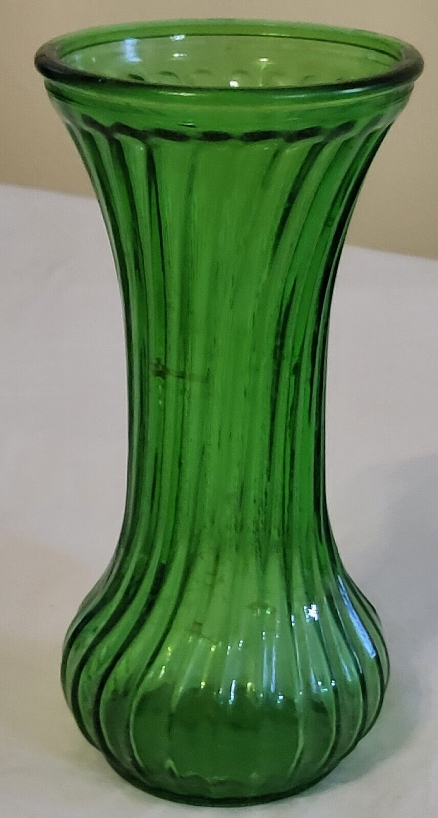 Small Green Glass Vase