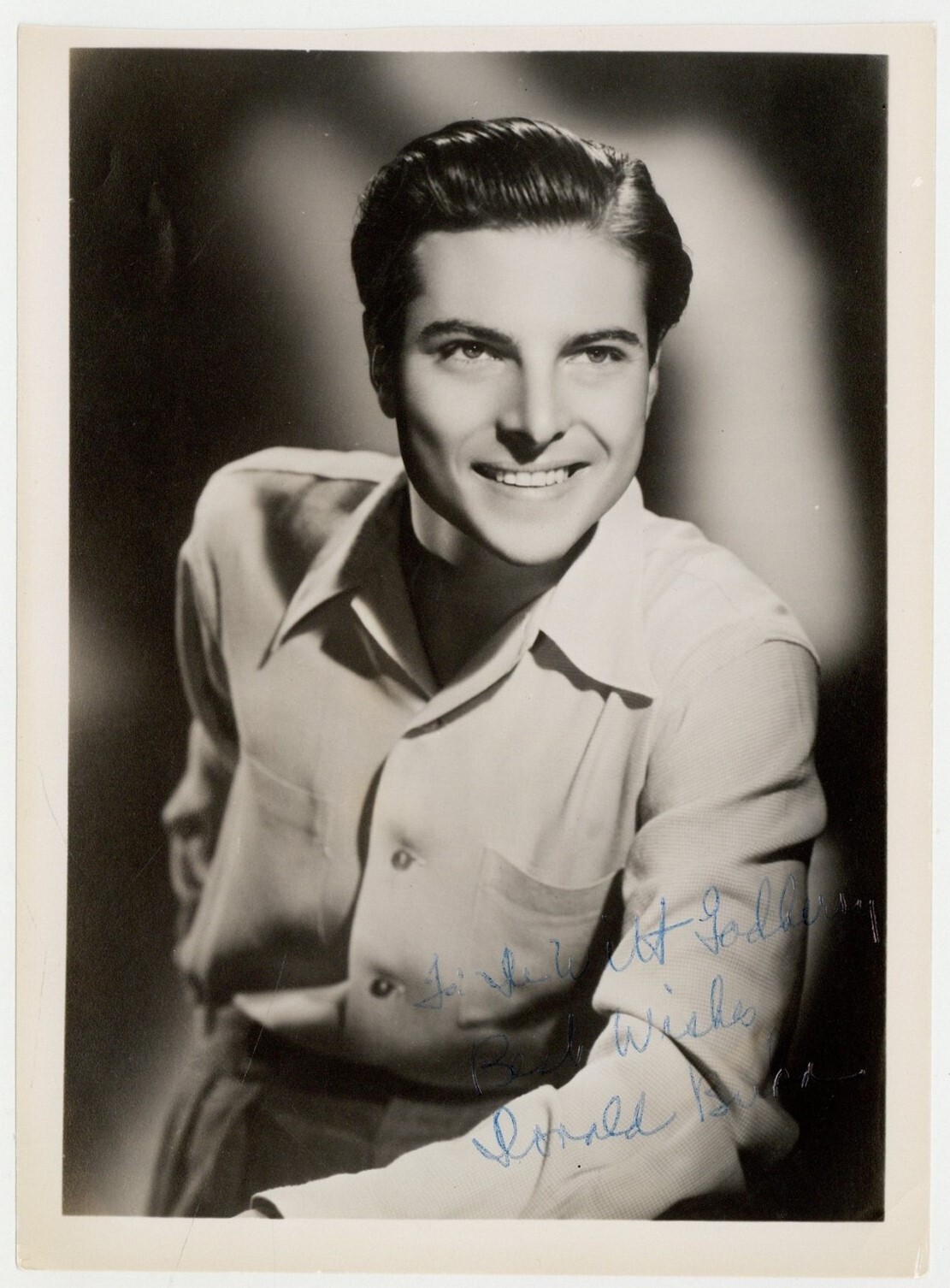 Donald Buka 1948 Hand Signed 5x7 Handsome Dashing Actor Photo Portrait J14253 Donald Buka 1948 Hand Signed 5x7 Handsome Dashing Actor Photo Portrait J14253