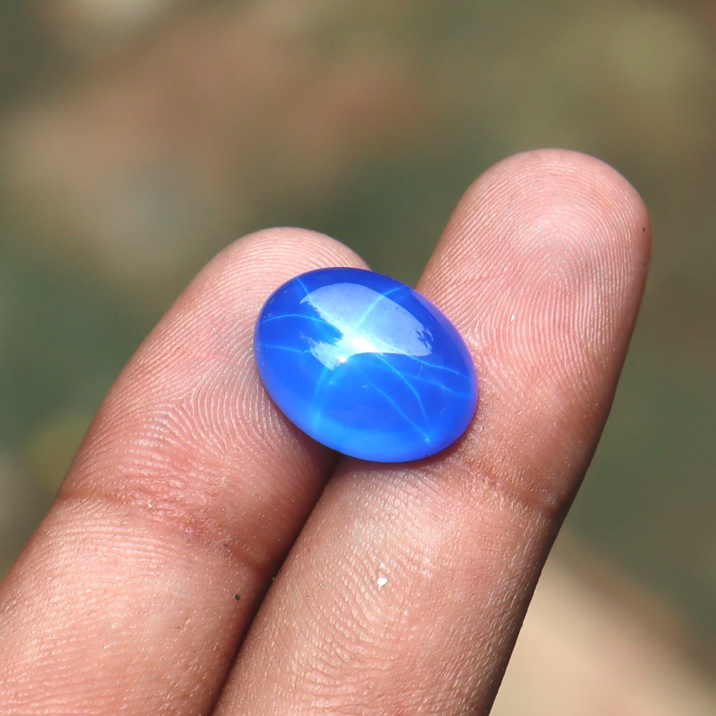 15-16 Ct Star Blue Sapphire Natural Oval Cut Loose Gemstone Best Offer 15-16 Ct Star Blue Sapphire Natural Oval Cut Loose Gemstone Best Offer