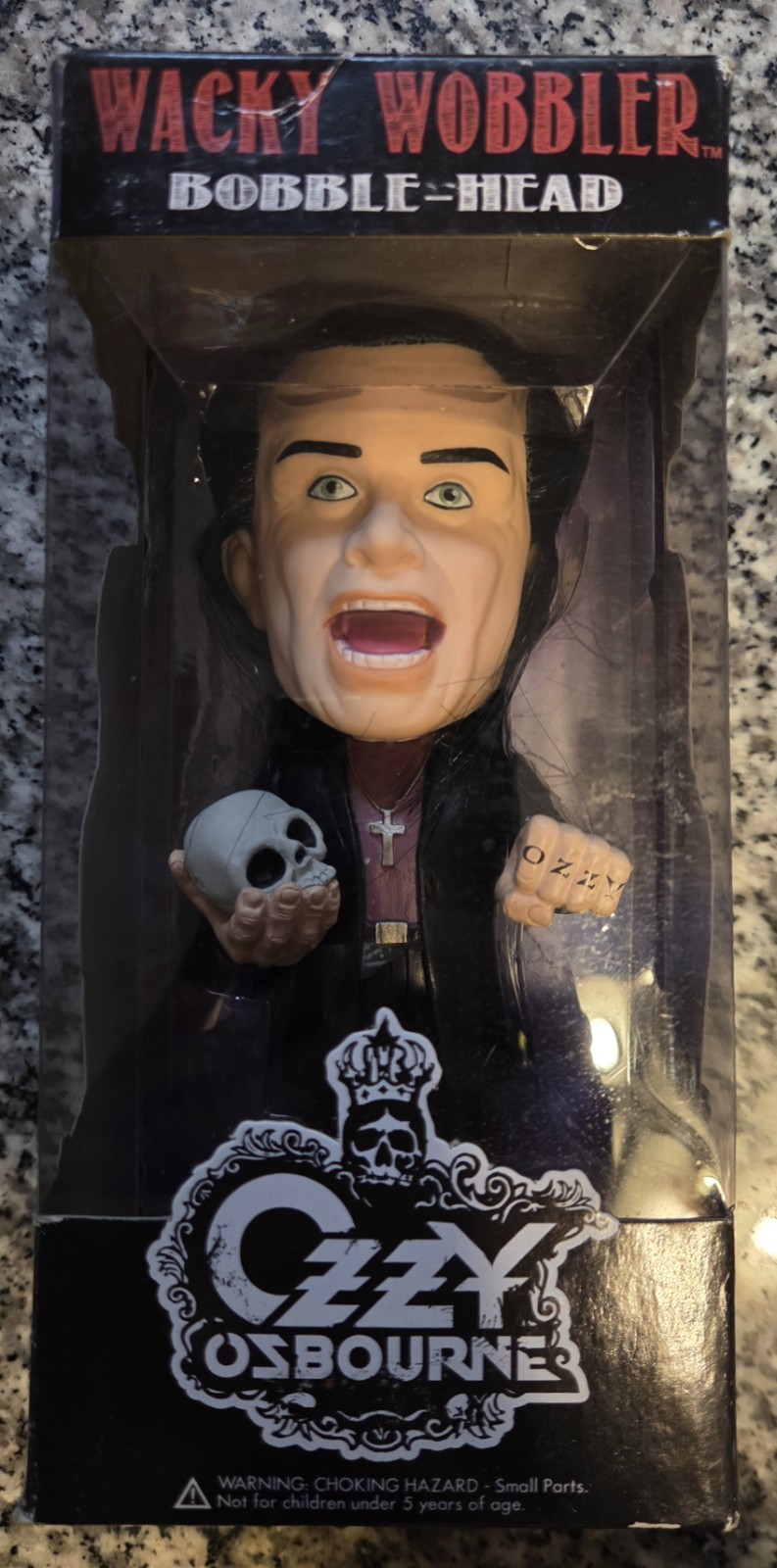 Wacky Wobbler Bobblehead Ozzy Osbourne 2012 Funko New in Box