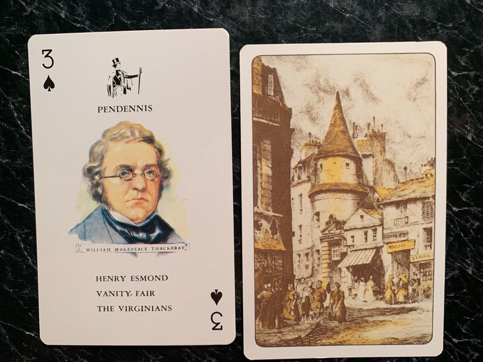 Swap Playing Card   AUTHORS   WILLIAM THACKERAY   Pendennis  2003