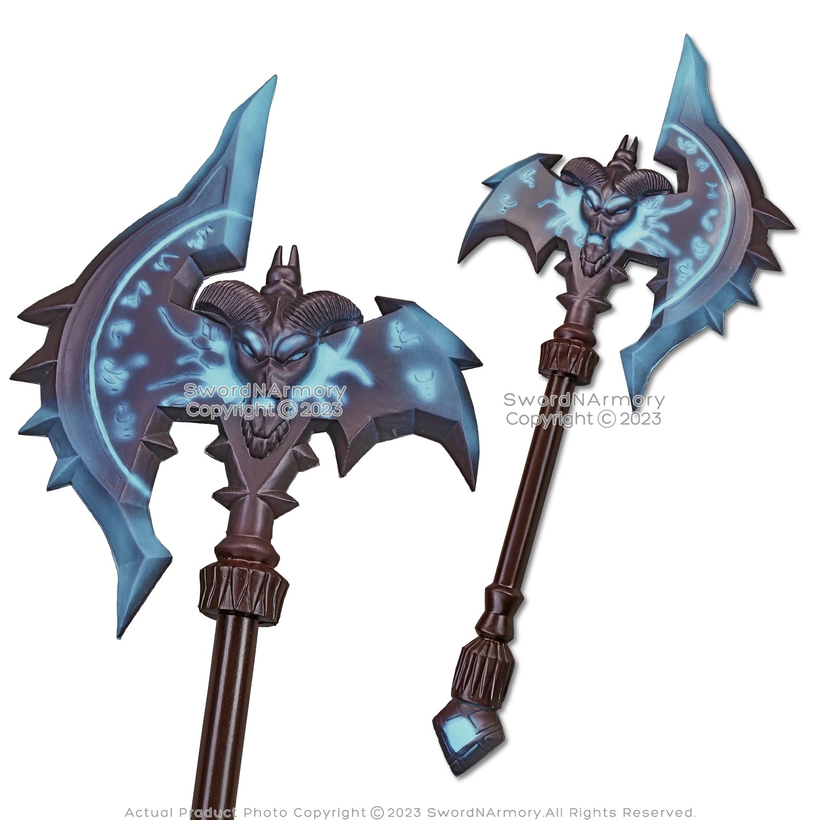 36” Shadowmourne Foam Axe WOW Knight Paladin Warrior Fantasy Video Game Prop
