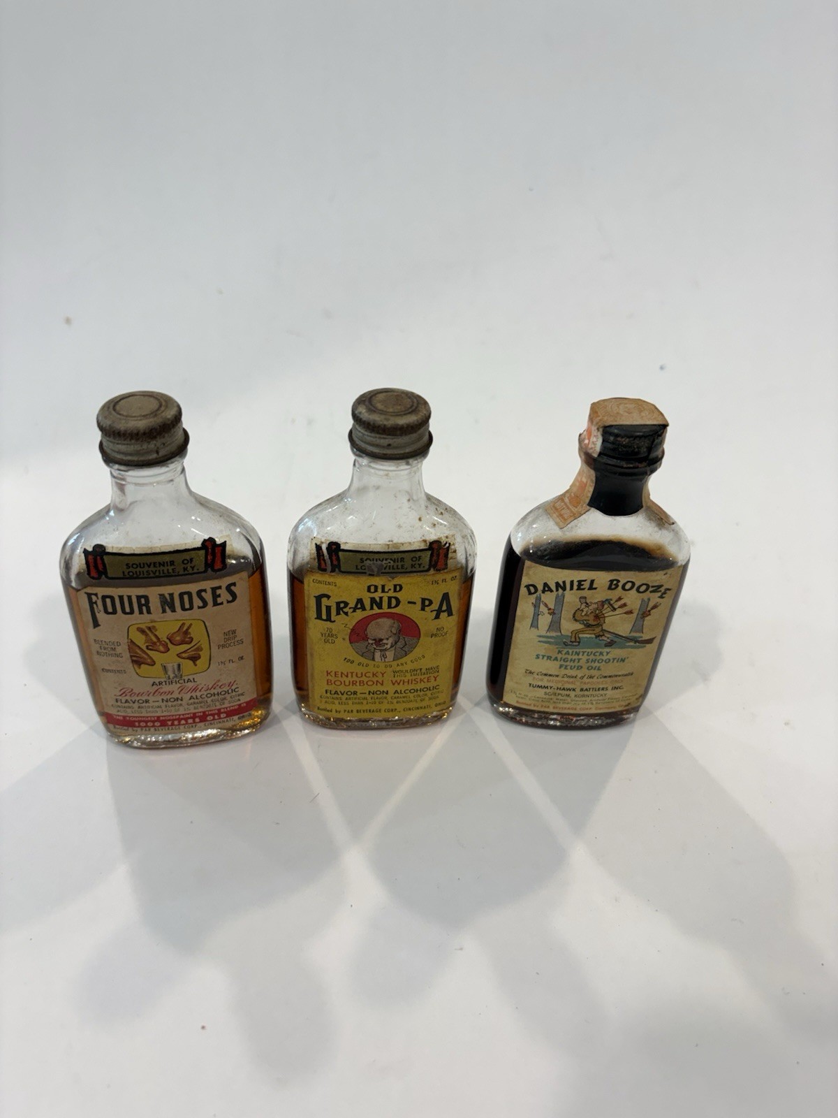 Vintage Non Alcohol Souvenir Bottles From Louisville Kentucky Vintage Non Alcohol Souvenir Bottles From Louisville Kentucky