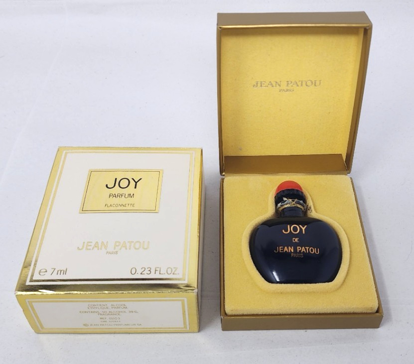 Vintage Jean Patou JOY Parfum 0.23 Oz No 1103 France Perfume NIB