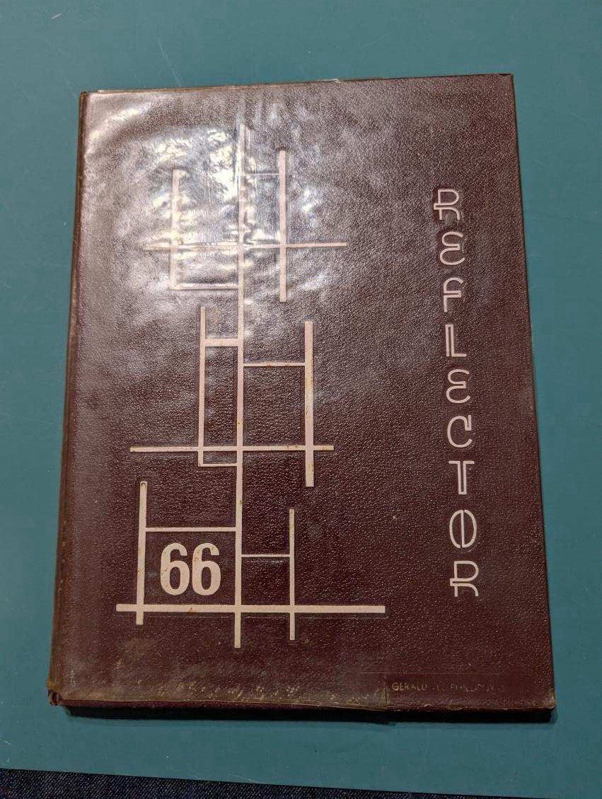 YEARBOOK - Thomas Edison High School IN - 1966 Reflector  Gary Indiana