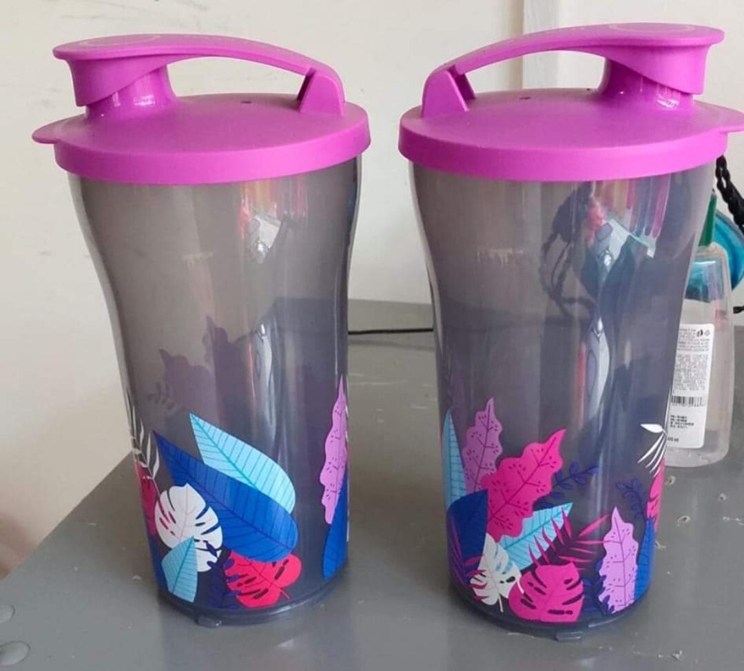 Tupperware Illumina Tumbler 800 ML Set Of Two Spill proof Carry Liquids Outdoor Tupperware Illumina Tumbler 800 ML Set Of Two Spill proof Carry Liquids Outdoor