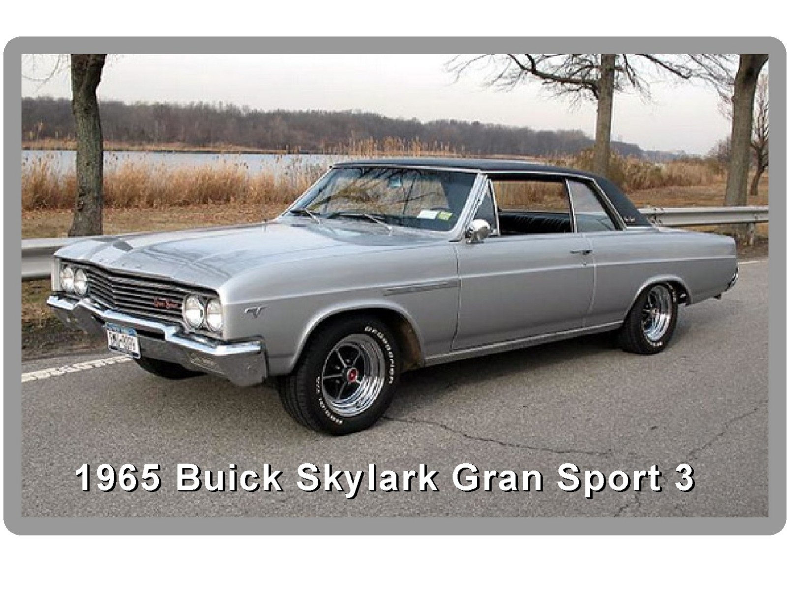 1965 Buick Skylark Gran Sport 3  Refrigerator / Tool Box Magnet  Man Cave
