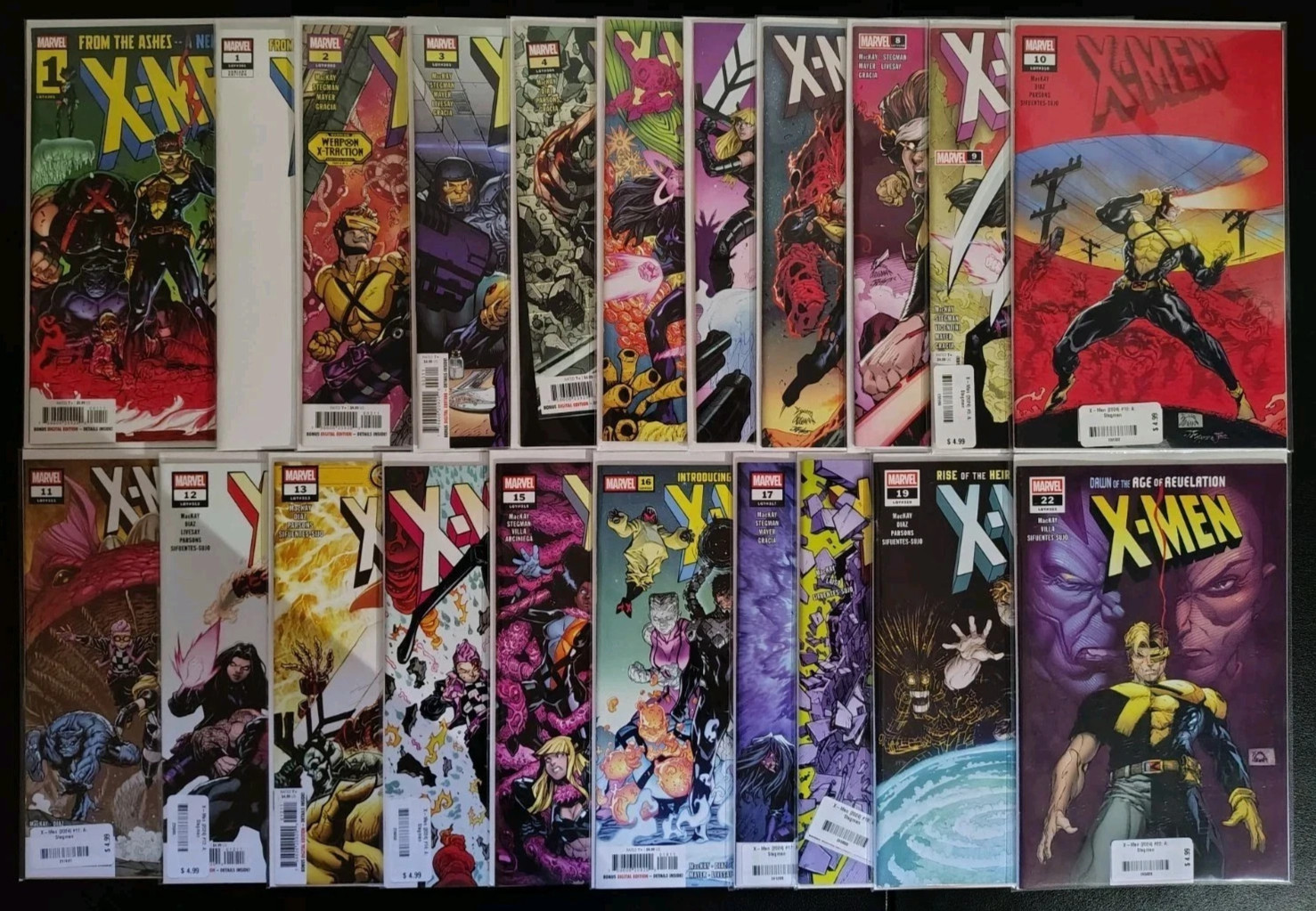 X-Men 2024 - 2026 McKay # 1 - 32 & Annual Lot Of 33 Marvel Comics