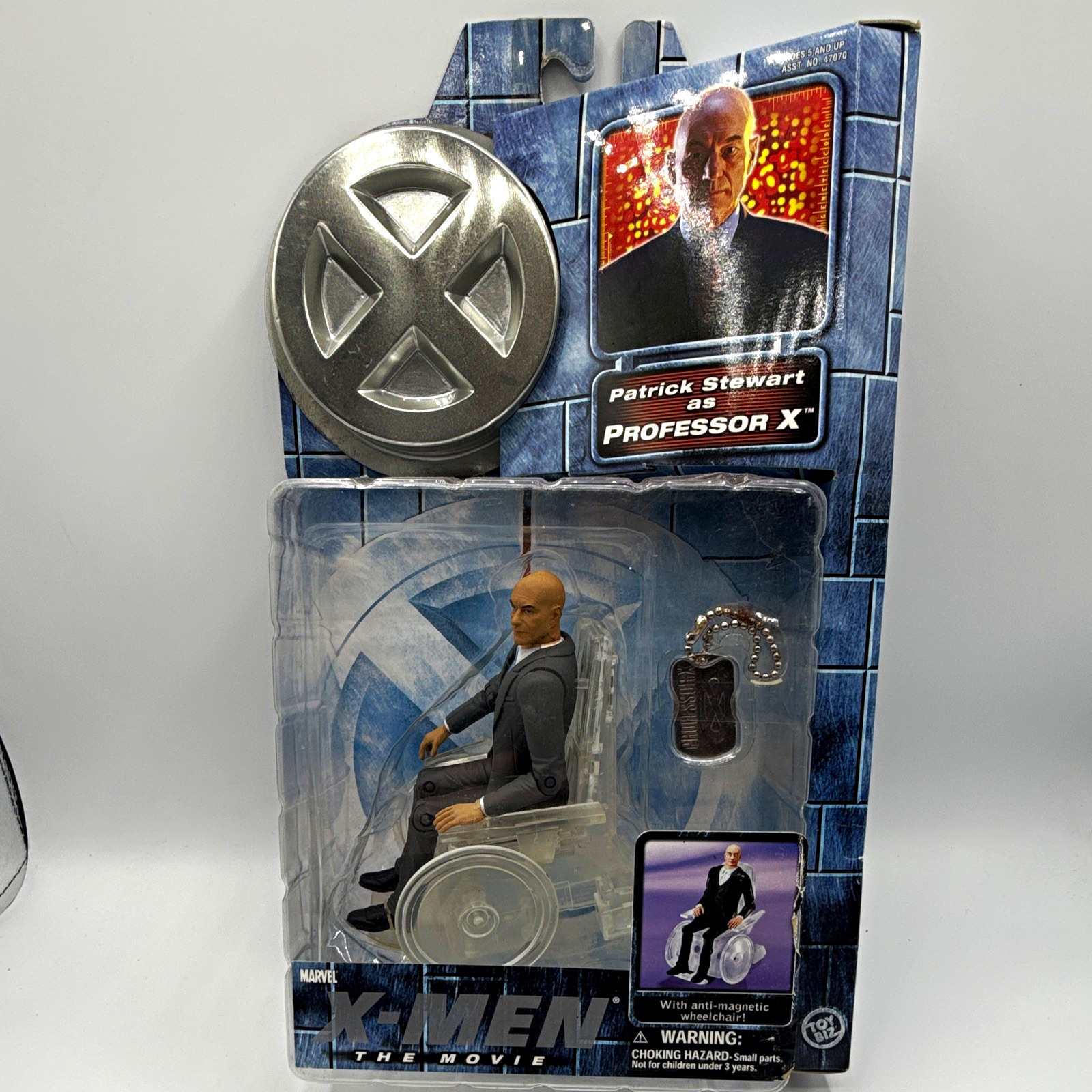 Toy Biz Marvel X-Men The Movie Professor X Action Figure Patrick Stewart