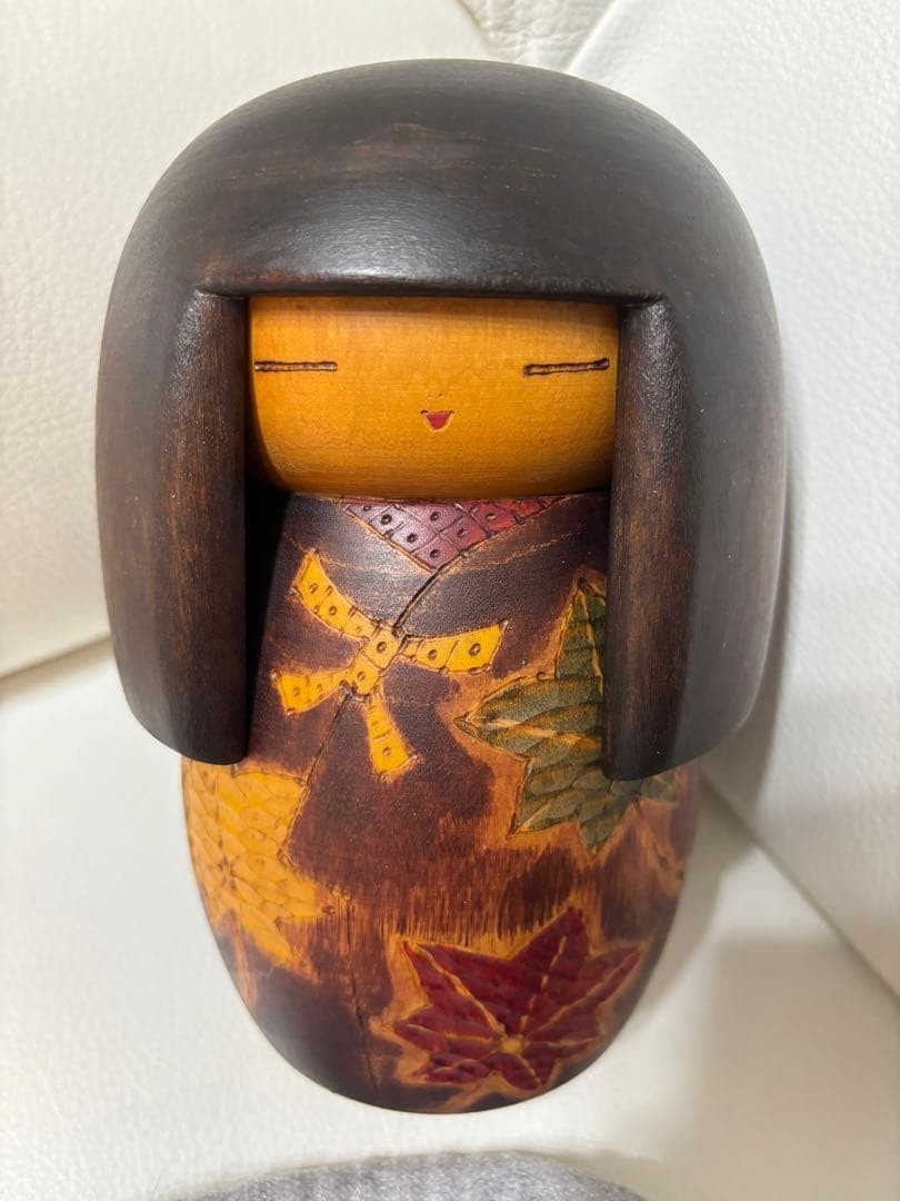 Kato Tatsuo Original Kokeshi Doll Handmade Craft Figurine Vintage Rare Kato Tatsuo Original Kokeshi Doll Handmade Craft Figurine Vintage Rare
