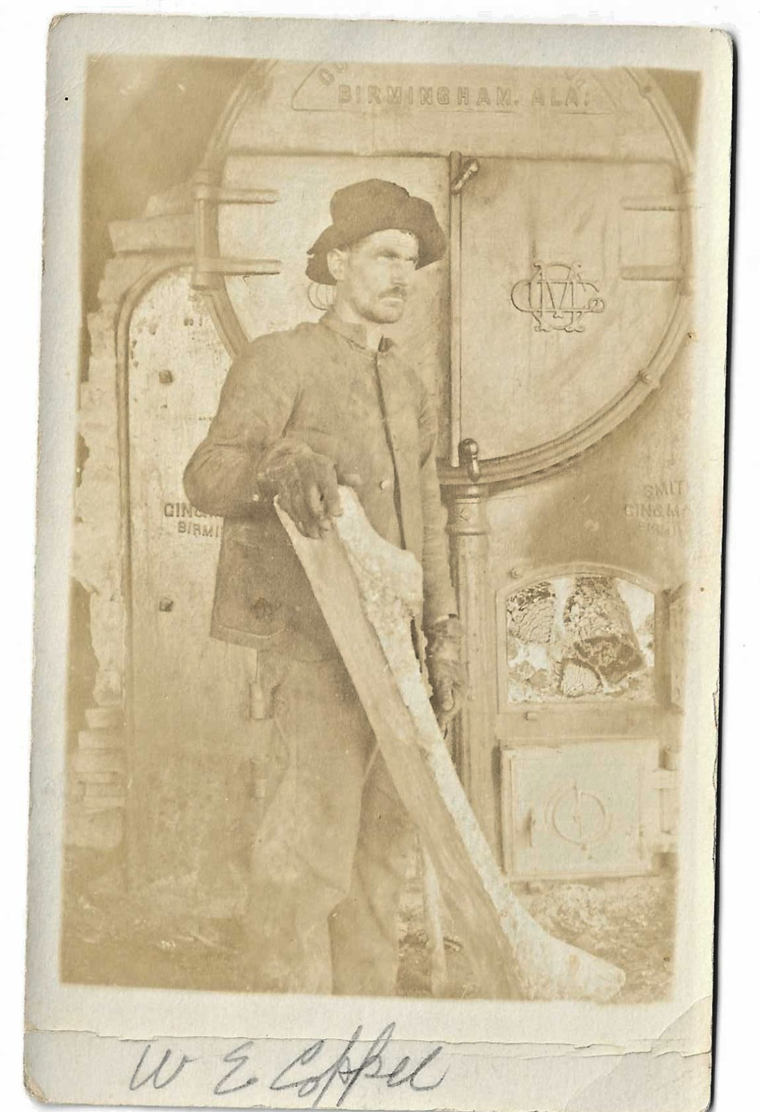 c1908 Birmingham Alabama fireman 
