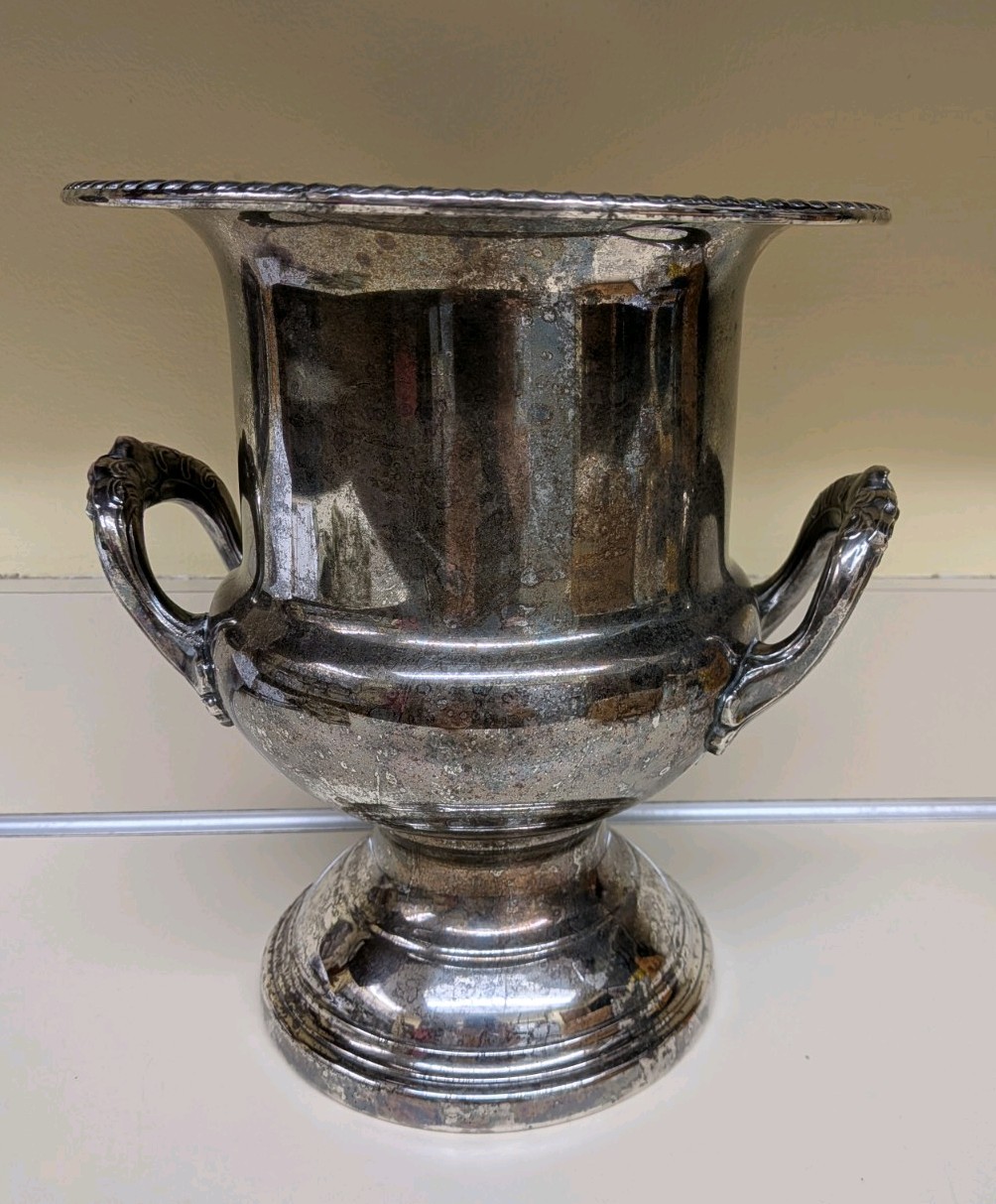 Vtg Leonard Silver Plate Champagne Bucket Champagne Wine Ice Bucket 10