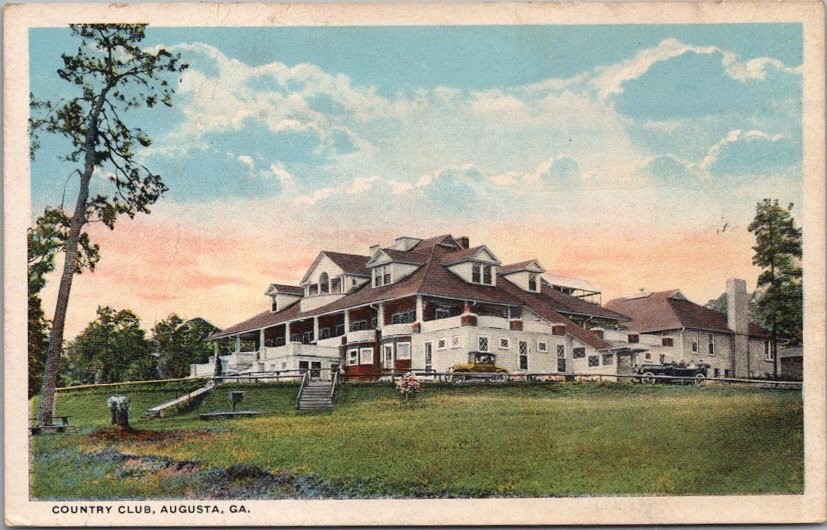 c1920s AUGUSTA, Georgia Postcard \