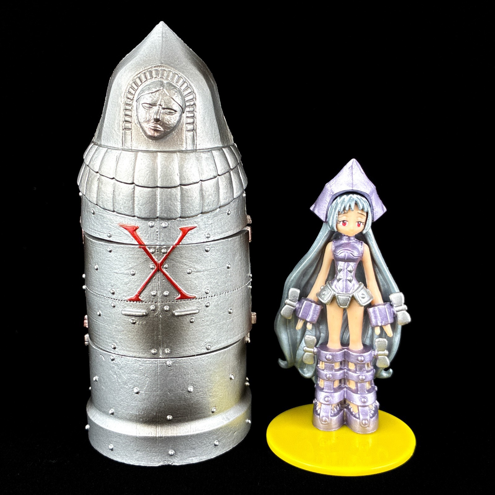 Vintage Yujin Shaman King Iron Maiden Jeanne SR Anime Figure Japan Import
