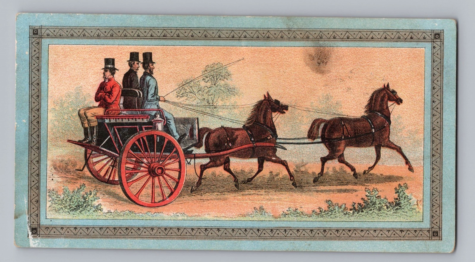 1880\'s Trade Card Trévere\