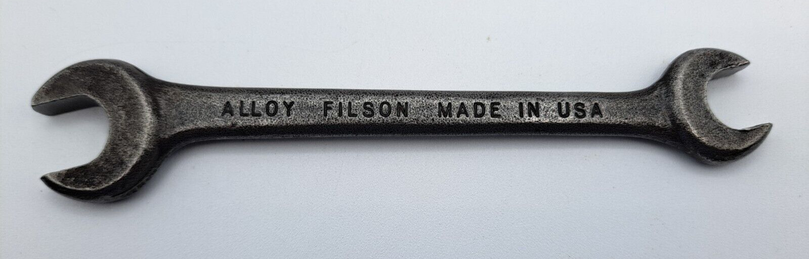 Vintage Filson 7/16 x 1/2 Alloy Open End Wrench - Made in USA Vintage Filson 7/16 x 1/2 Alloy Open End Wrench - Made in USA
