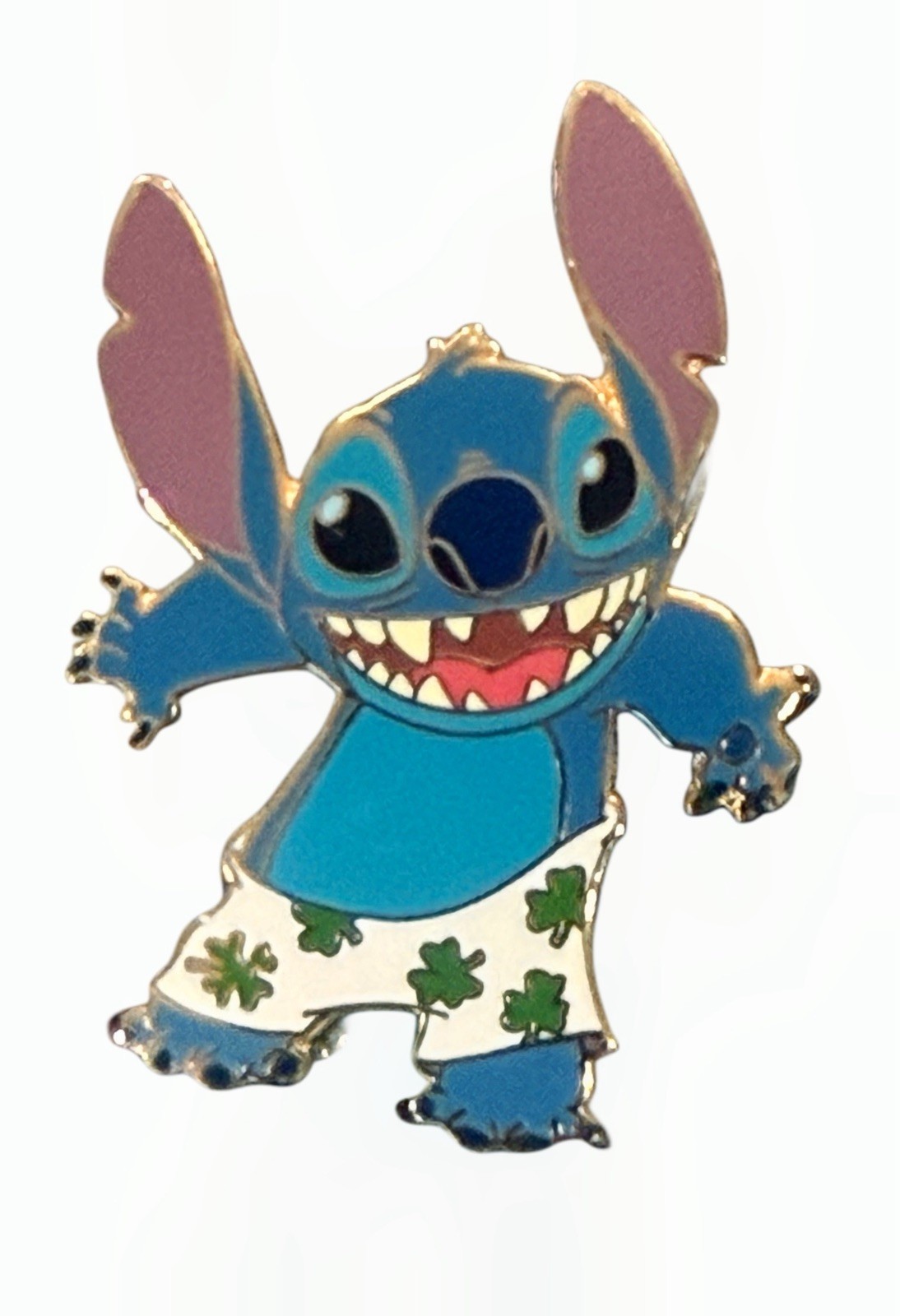 St. Patrick\'s Day 2006 Stitch in Shamrock Boxer Shorts Disney Pin 45288 St. Patrick\'s Day 2006 Stitch in Shamrock Boxer Shorts Disney Pin 45288