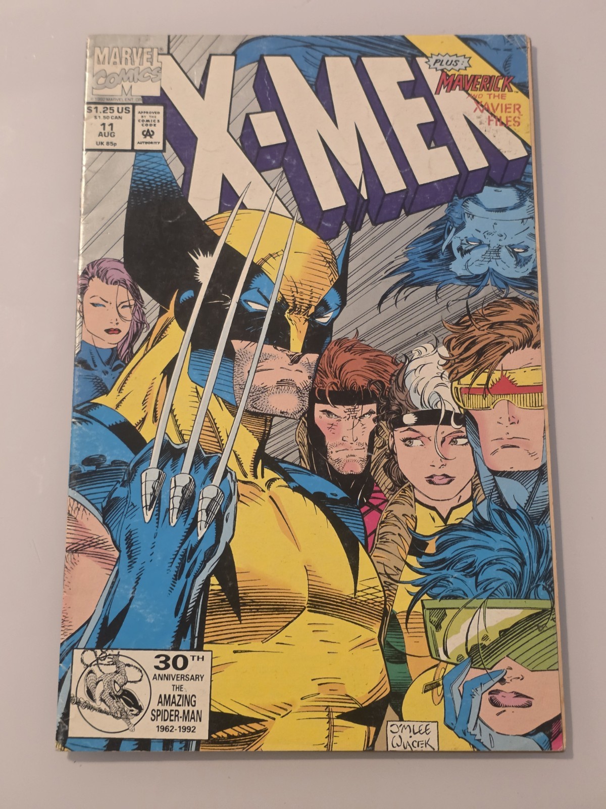 X-Men #11 pressman variant: VG/VF- Rare Book Jim LEE X-Men #11 pressman variant: VG/VF- Rare Book Jim LEE