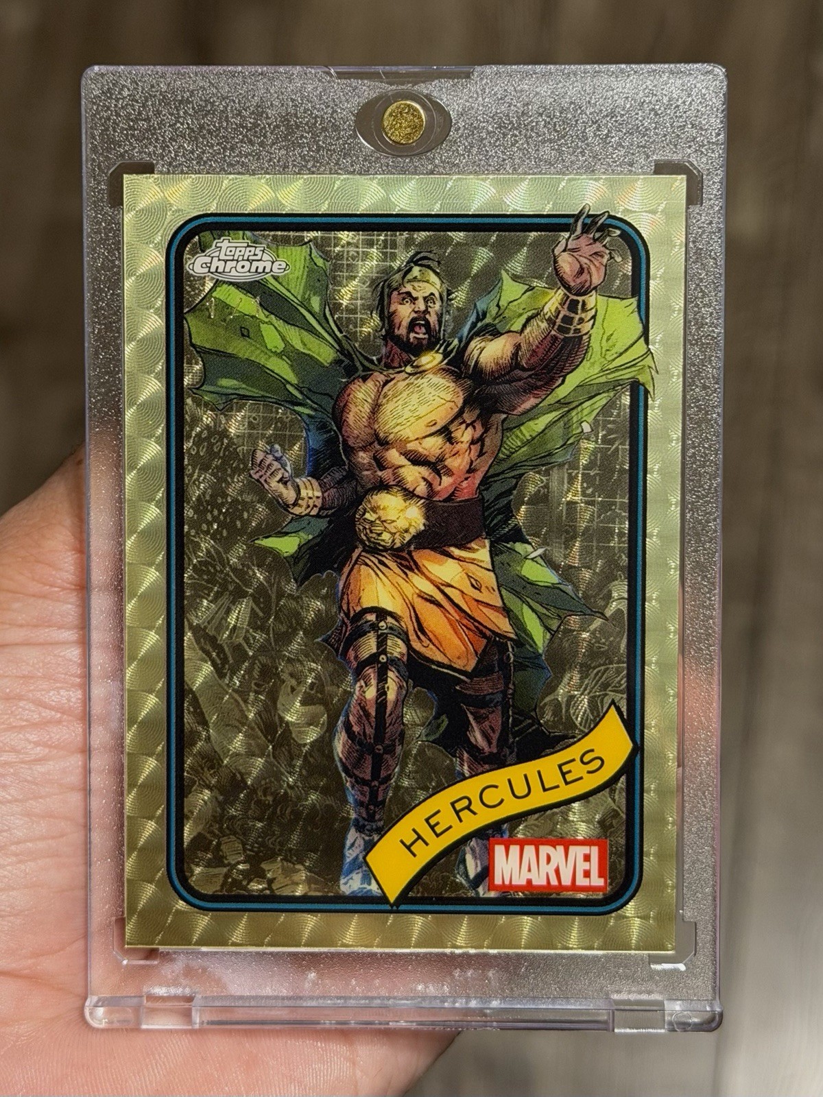 2025 Topps Chrome Marvel Hercules Superfractor 1/1 2025 Topps Chrome Marvel Hercules Superfractor 1/1