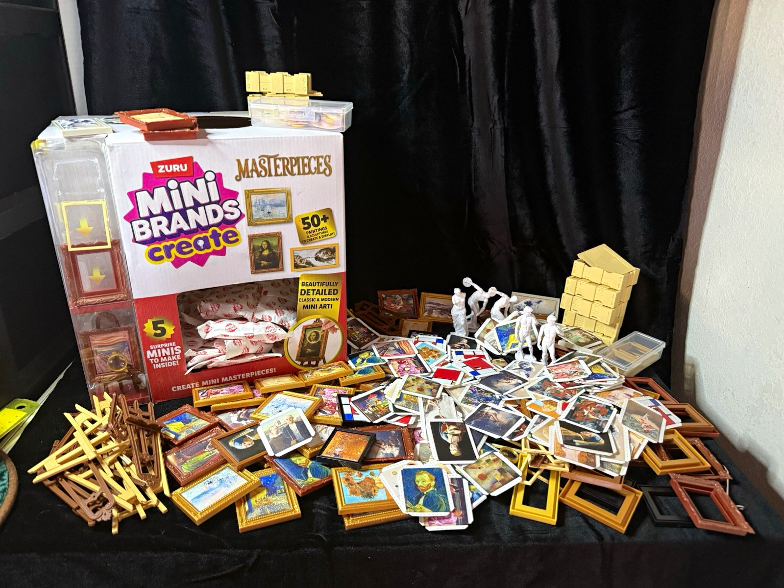 MEGA DEALER HOARD Zuru Mini Brands Masterpieces Series 1 Statues 350+ Pc Lot MEGA DEALER HOARD Zuru Mini Brands Masterpieces Series 1 Statues 350+ Pc Lot