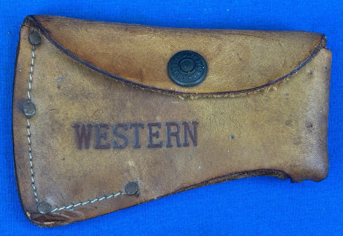Vintage Western USA W10 Hatchet Leather Sheath Vintage Western USA W10 Hatchet Leather Sheath