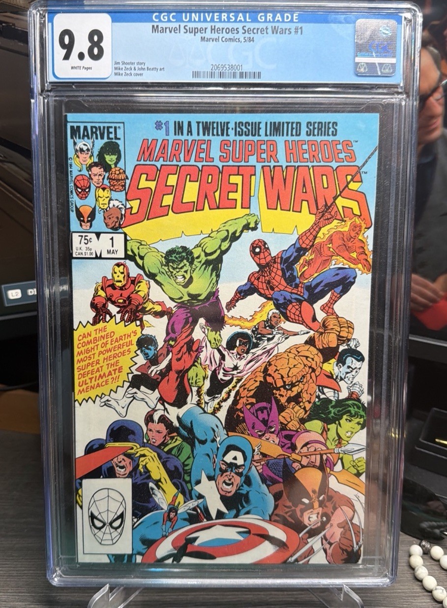 💫 CGC 9.8 Marvel Super Heroes Secret Wars #1 • Classic 1984 White Pages 💫 CGC 9.8 Marvel Super Heroes Secret Wars #1 • Classic 1984 White Pages