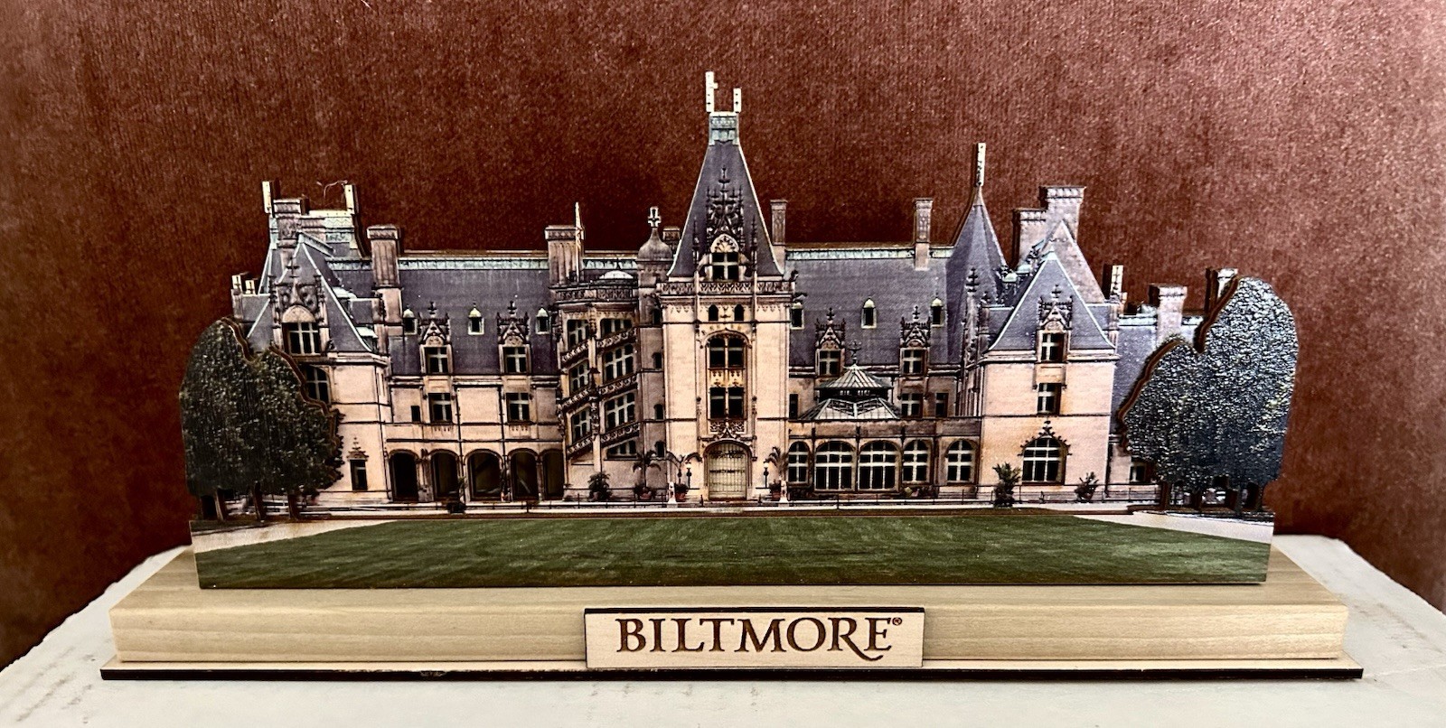 Wood Biltmore Estate by TRC Designs 10” x 4.7\ Wood Biltmore Estate by TRC Designs 10” x 4.7\