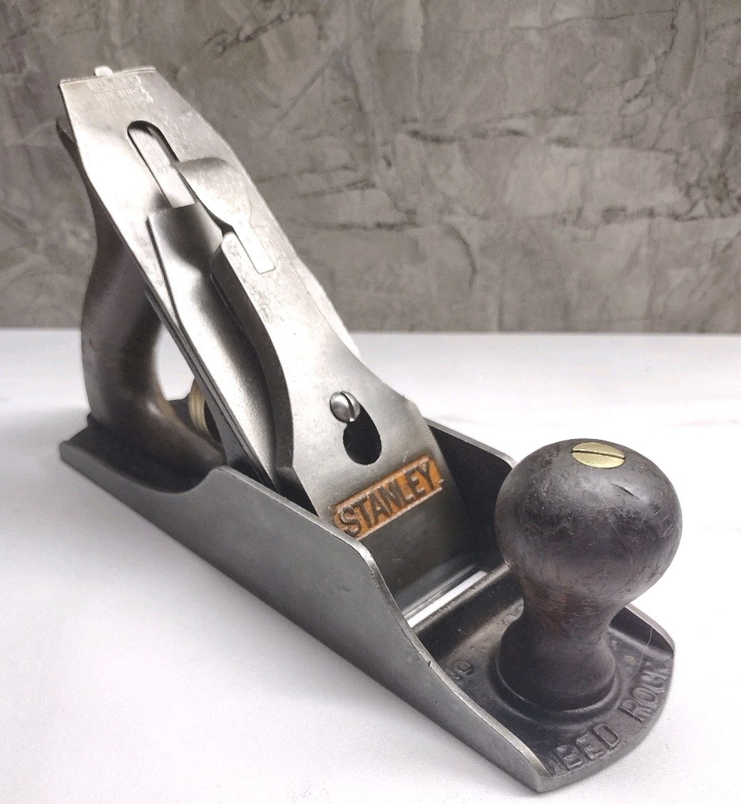 Stanley Bedrock N° 604C Corrugated Sole Bench Plane USA vintage woodworking tool
