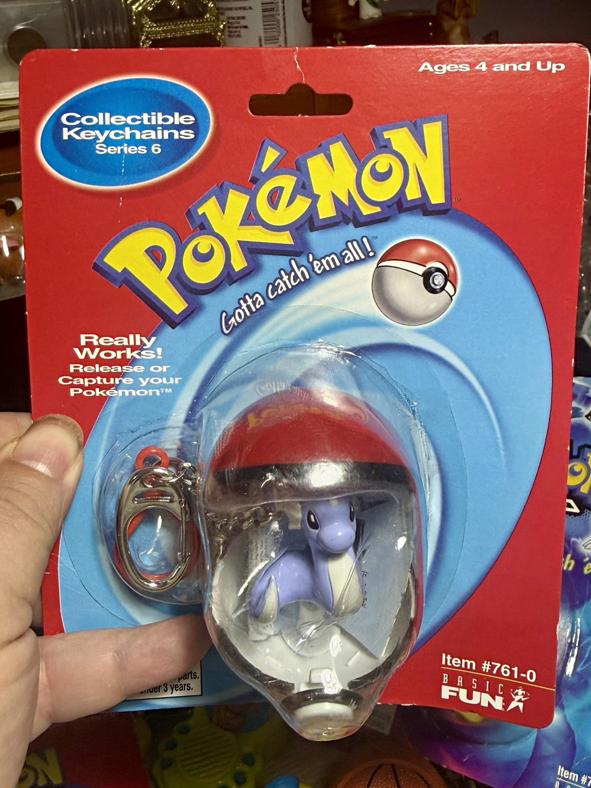 Basic Fun Pokémon Chansey, Dratini, and Kadabra Keychains Lot of 3 NIB Basic Fun Pokémon Chansey, Dratini, and Kadabra Keychains Lot of 3 NIB