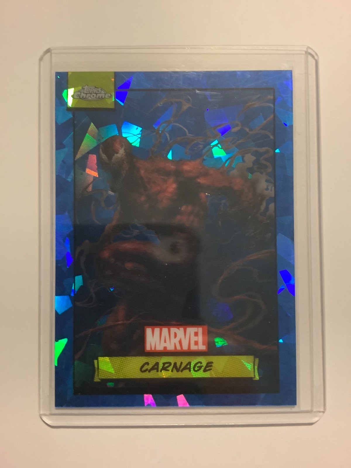 2024 Topps Chrome Sapphire Edition Marvel #77 Carnage M/NM