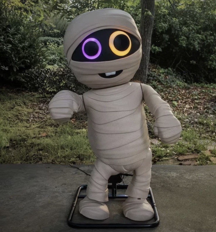 Haunted Living 2.7-Ft Motion Activated Dancing Mummy Animatronic Animated 2026