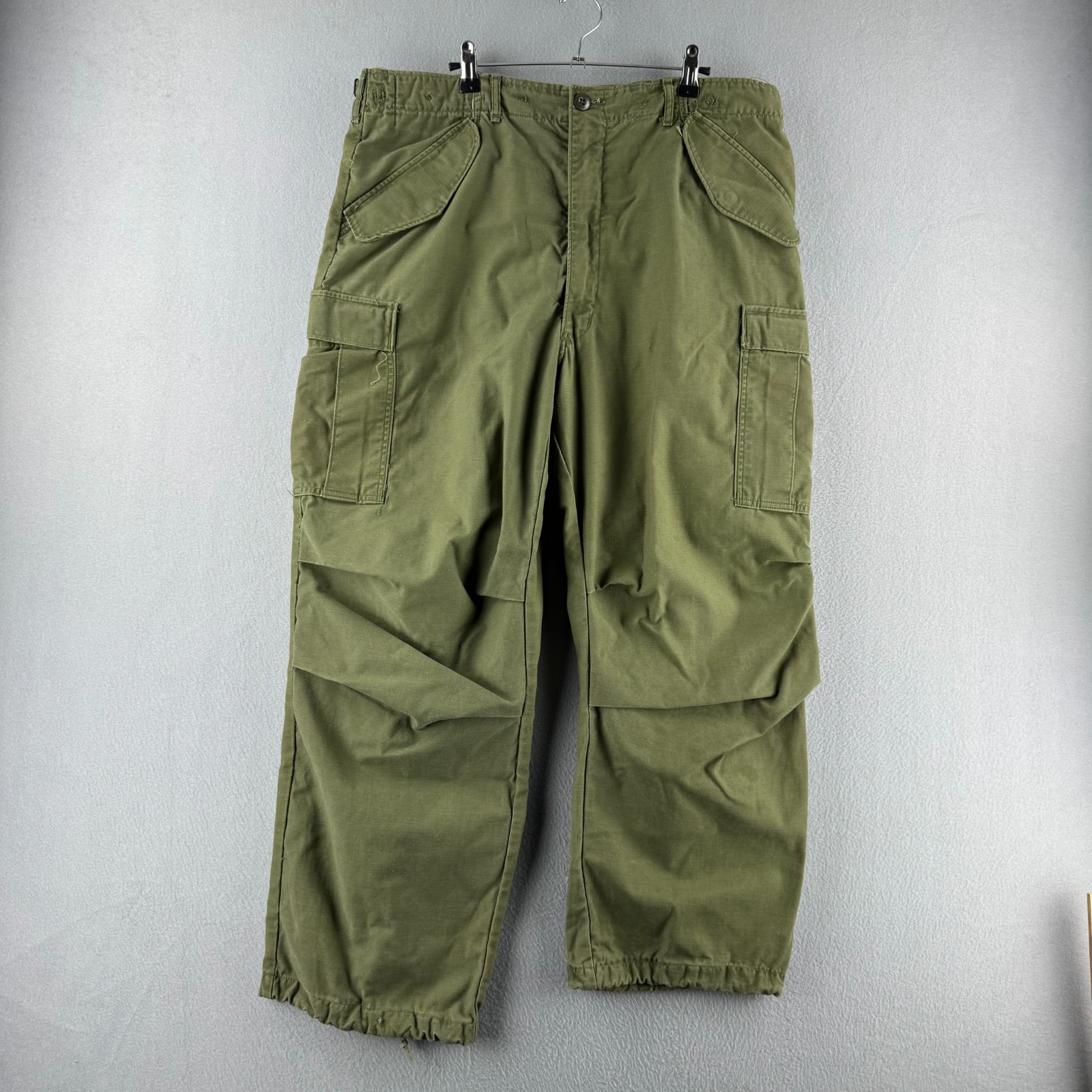 Vintage M-65 Pants Mens Large Reg (SEE DETAILS) Vietnam Cargo OG 107 70s 1974