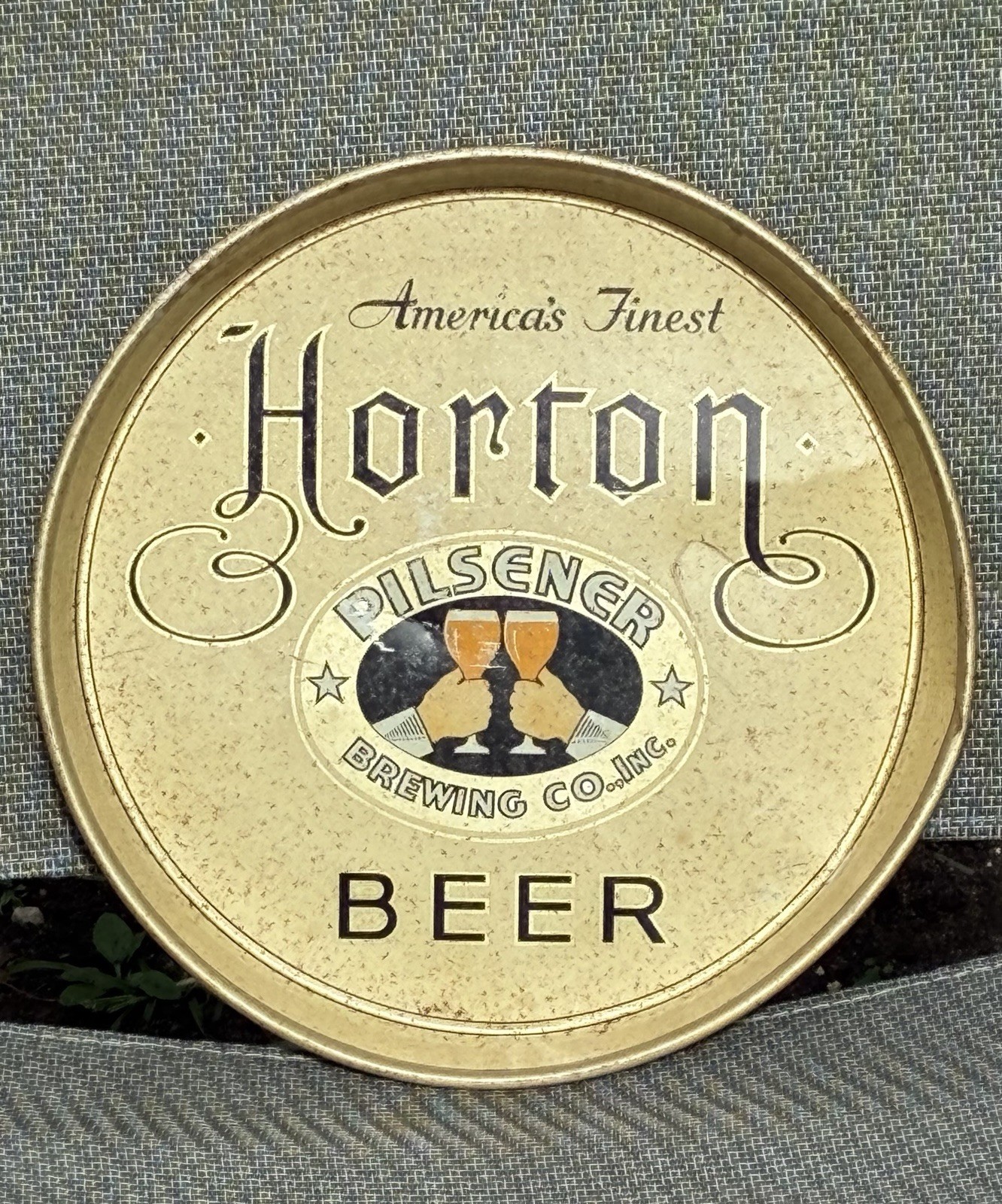 Uncommon Vintage Horton Beer Tray—Pilsener Brewing Company 