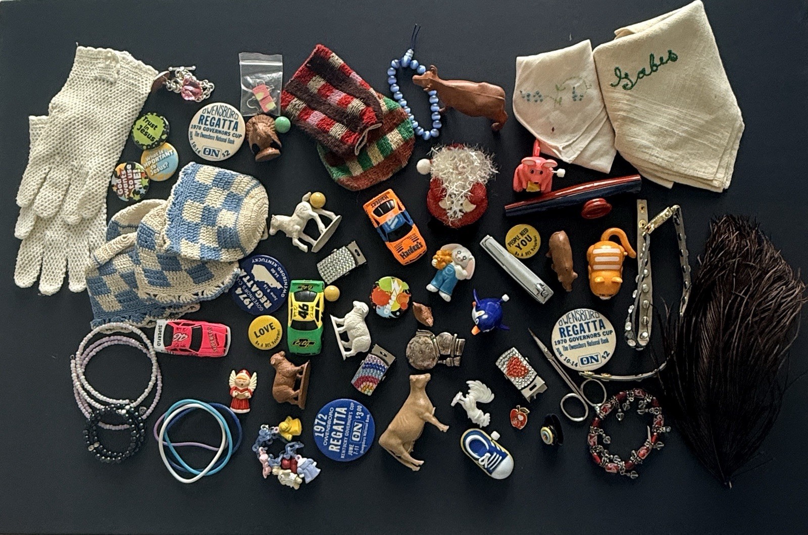 Vintage Junk Drawer Lot UNSEARCHED UNTESTED Estate Find #F2