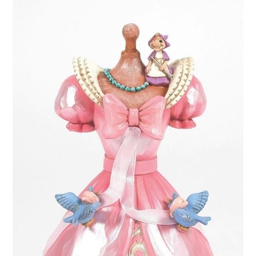 Disney Traditions Cinderella\'s Pink Dress by Jim Shore Musical Statue Disney Traditions Cinderella\'s Pink Dress by Jim Shore Musical Statue