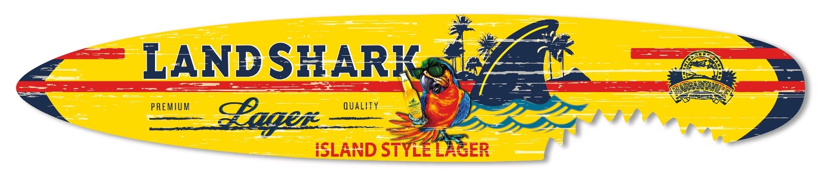 Landshark Outdoor Surfboard - Large 71 Landshark Outdoor Surfboard - Large 71
