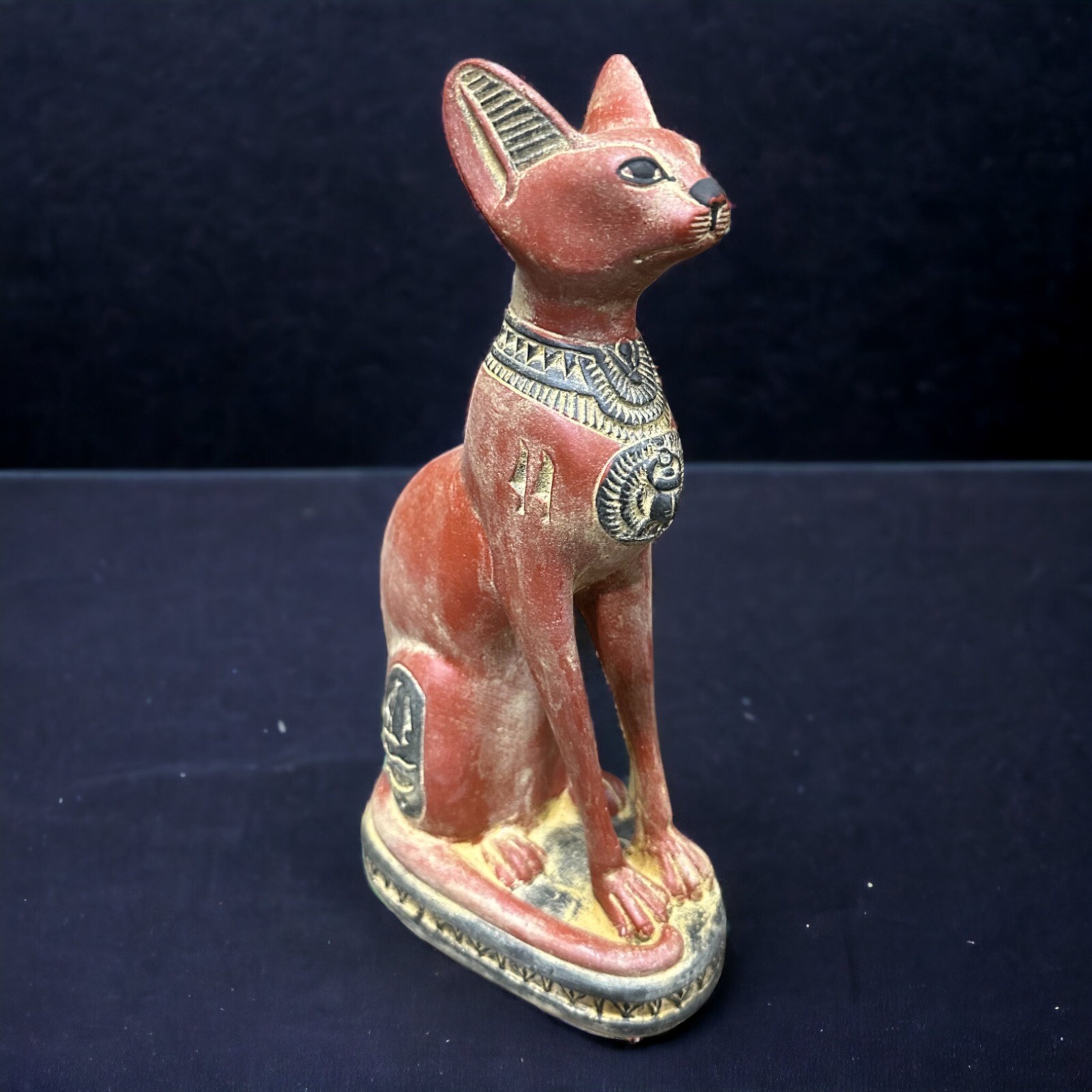 Ancient Egyptian Goddess Bastet Rare Statue Pharaonic Mythology Antique BC