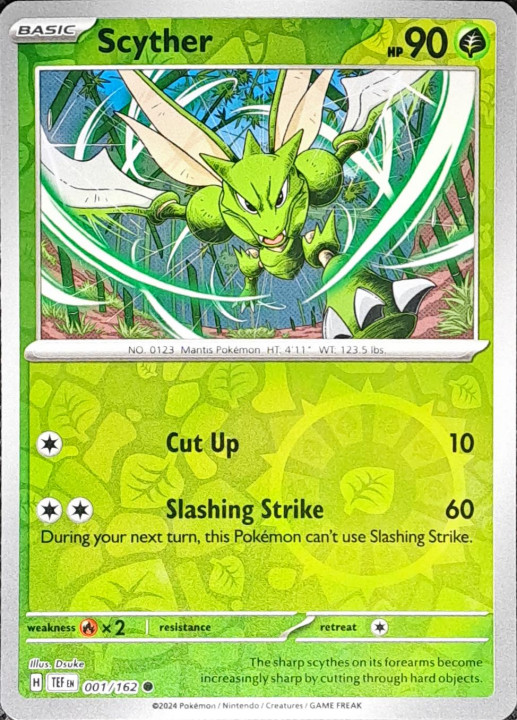 Pokemon TCG - Temporal Forces - Reverse Holo & Holos - EX\'s : Choose Your Card