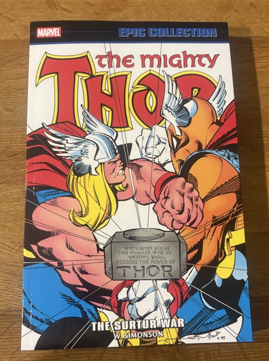 Thor Epic Collection Vol 13 Surtur War Marvel Comics Walt Simonson TPB OOP Thor Epic Collection Vol 13 Surtur War Marvel Comics Walt Simonson TPB OOP