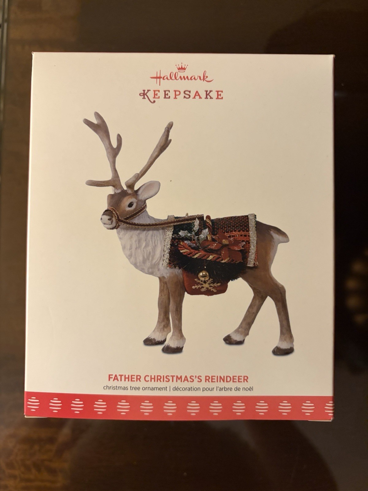 Hallmark 2017 Reindeer Father Christmas Limited Edition Ornament Hallmark 2017 Reindeer Father Christmas Limited Edition Ornament