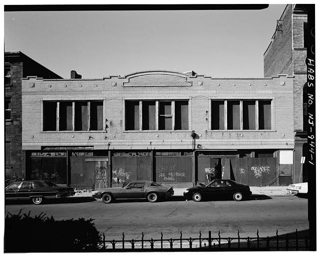 Photo:Paterson NJ 1924 Commercial Block Ward Street House HABS Downtown