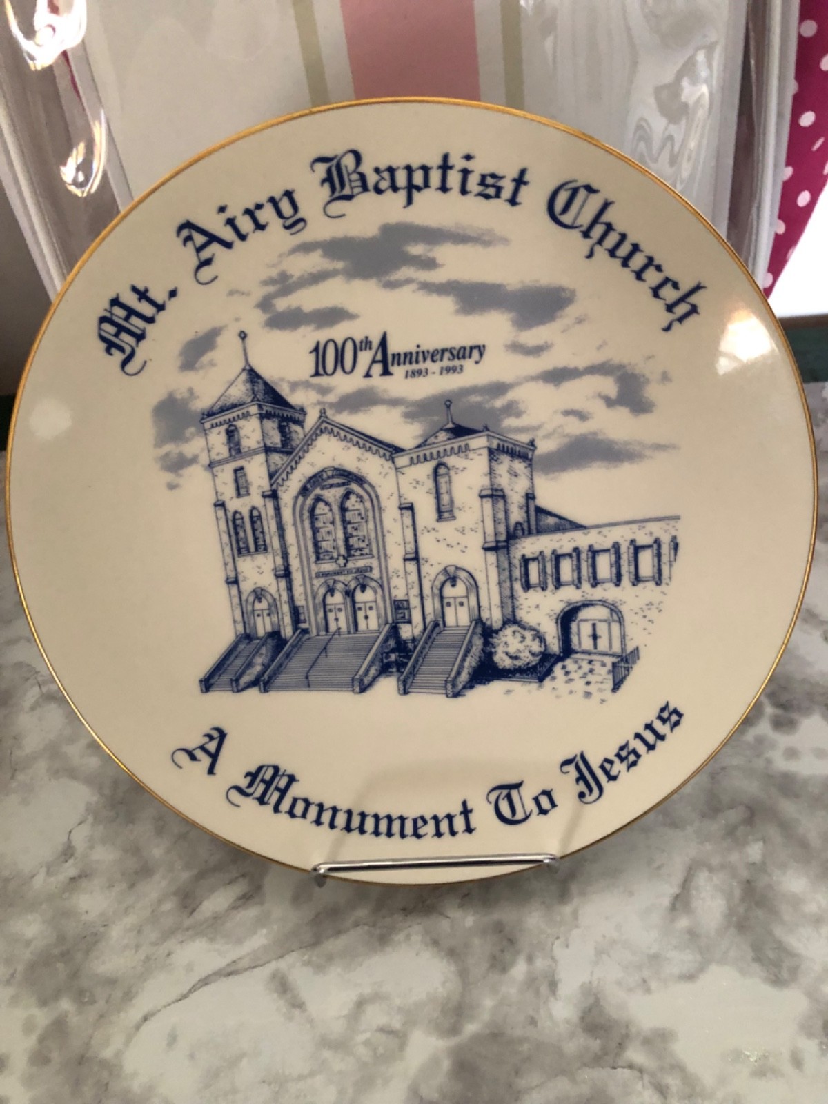 Mt. Airy (NC) Baptist Church 100th Anniversary (1893-1993)