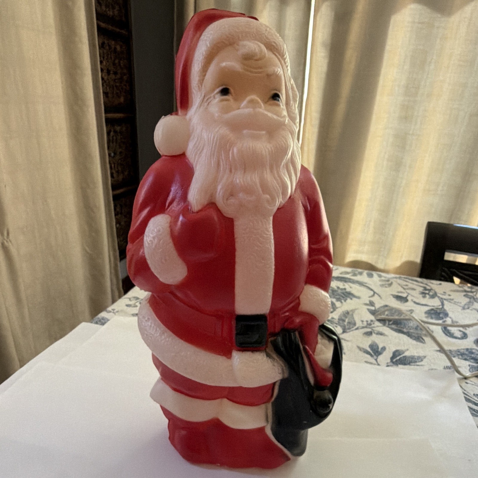 Vintage 1968 Empire Santa Blow Mold W/light Vintage 1968 Empire Santa Blow Mold W/light