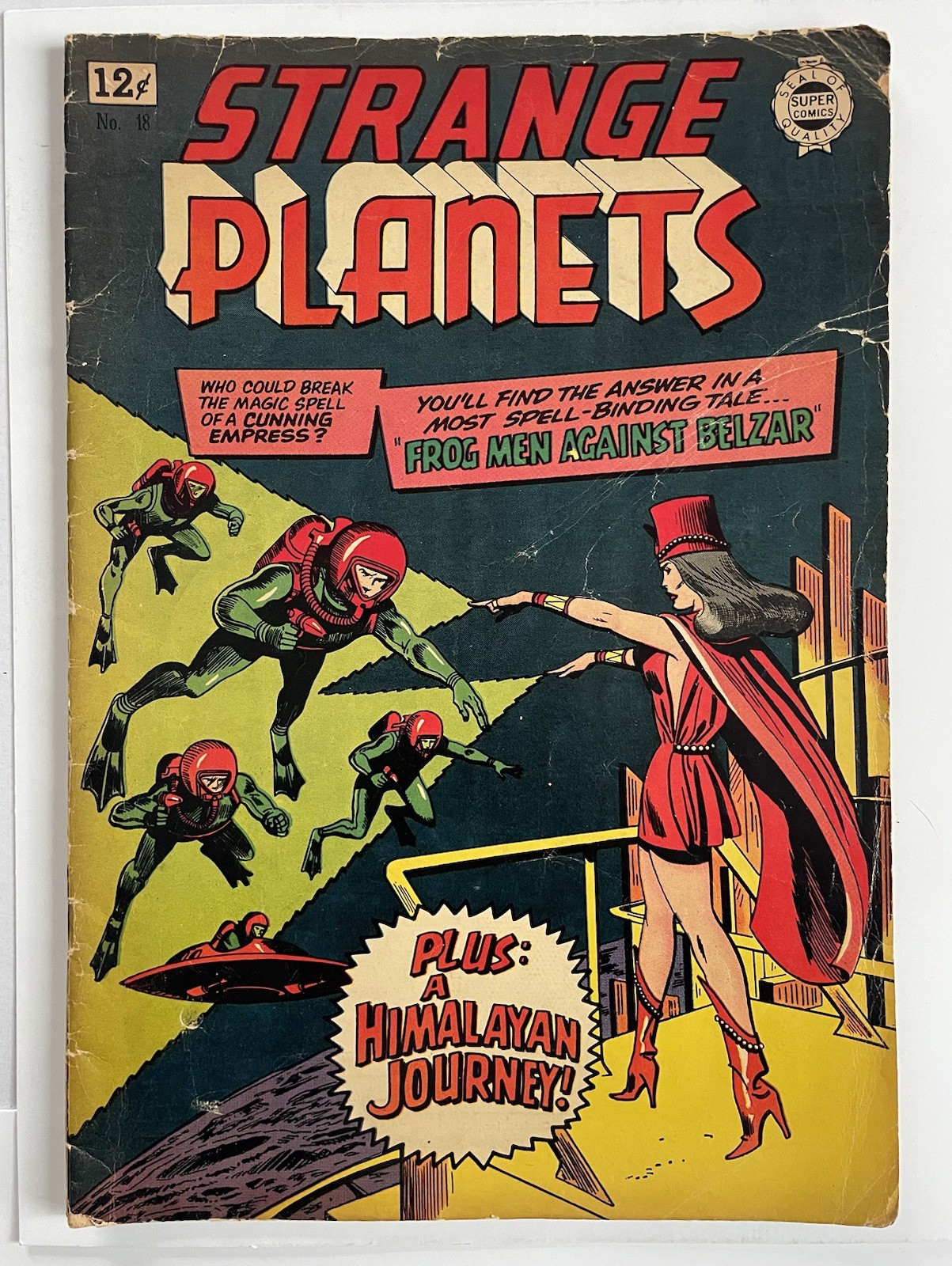 Strange Planets 18 Sci-fi 1964 Super Comics Strange Planets 18 Sci-fi 1964 Super Comics