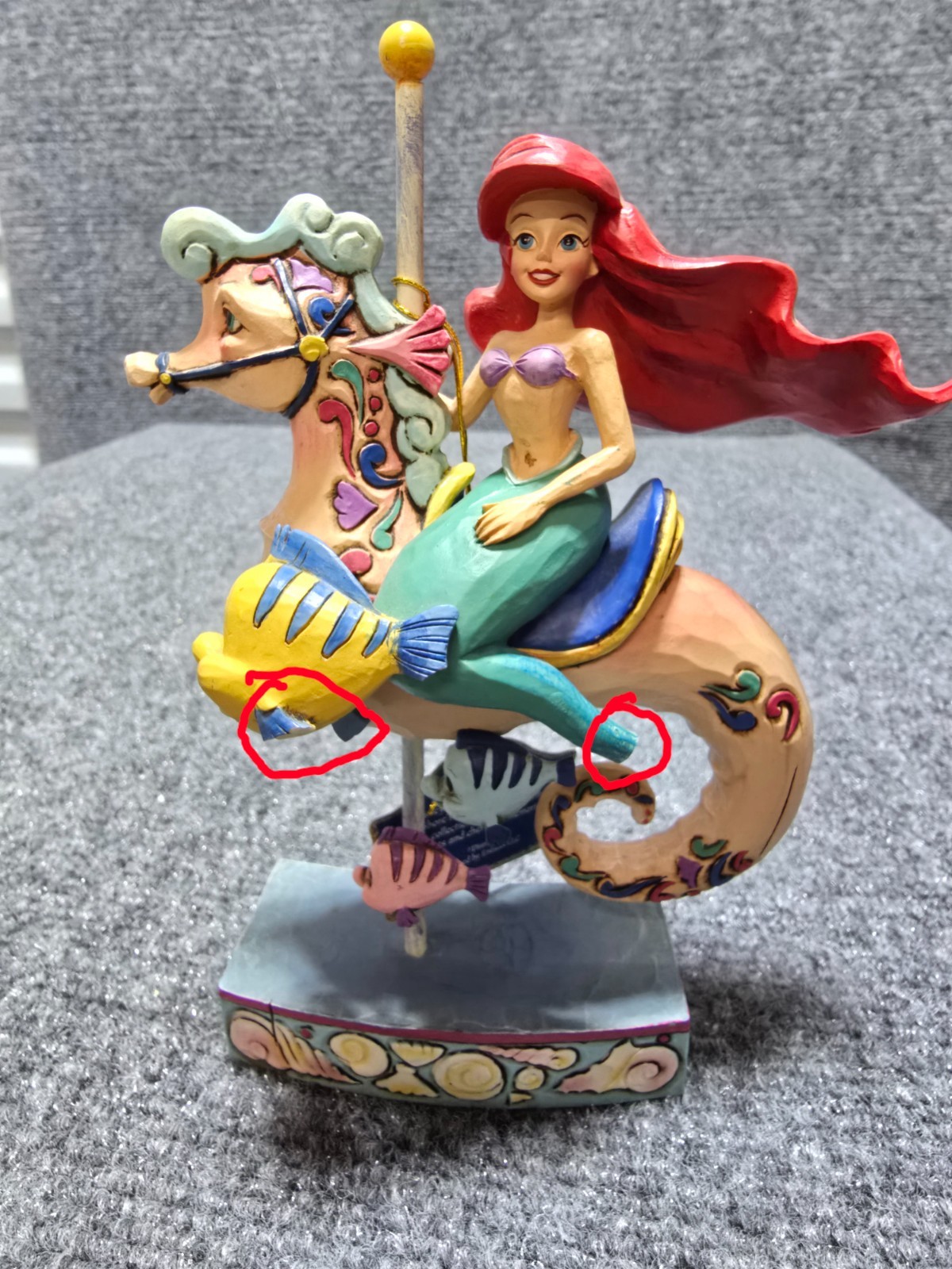 Jim Shore Disney Traditions 4011742 Ariel Carousel Jim Shore Disney Traditions 4011742 Ariel Carousel
