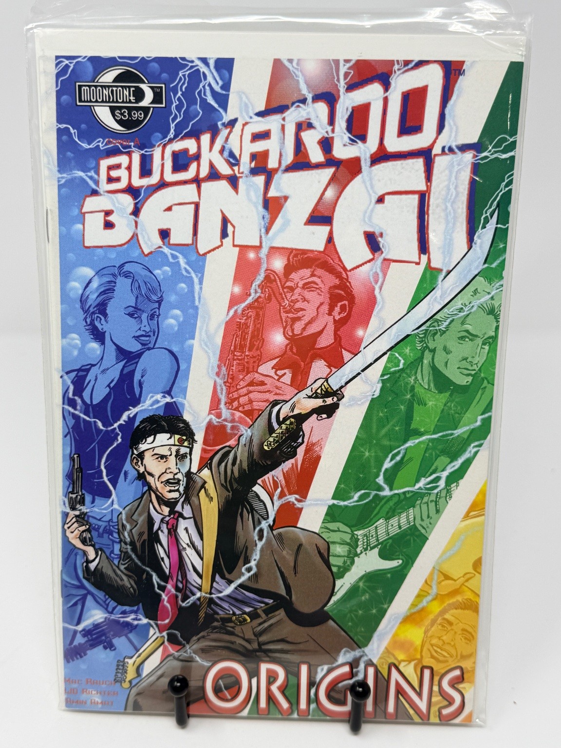 Buckaroo Banzai Origins Moonstone Mac Rauch Comic Book Modern Age