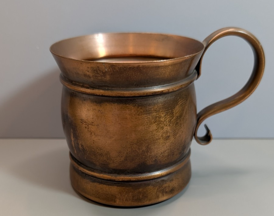Vintage Gregorian 100% Solid Copper Mug Made in USA Moscow Mule Vintage Gregorian 100% Solid Copper Mug Made in USA Moscow Mule